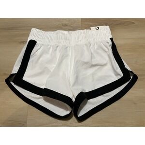NWT DSG Women's‎ Small Mesh Stride High-Rise White Shorts Pure White